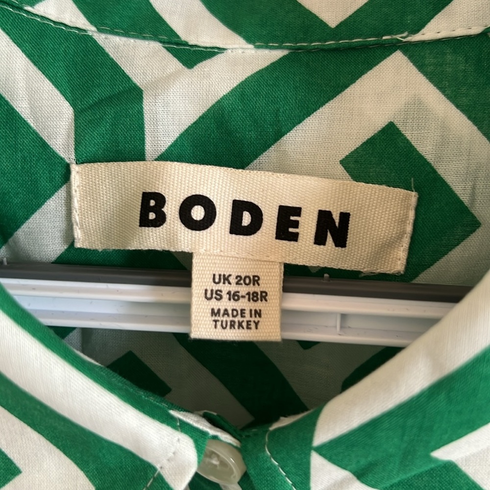 Boden Green Long Sleeve Sundress - Picture 7 of 10